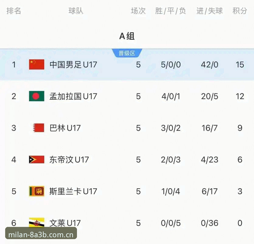 U17世界杯抽签结果全面解析：中国足球青训的新挑战与机遇
